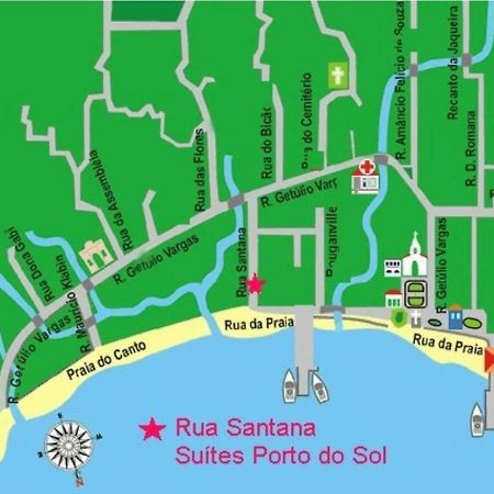 Suite Porto Do Sol Vila do Abraao ภายนอก รูปภาพ